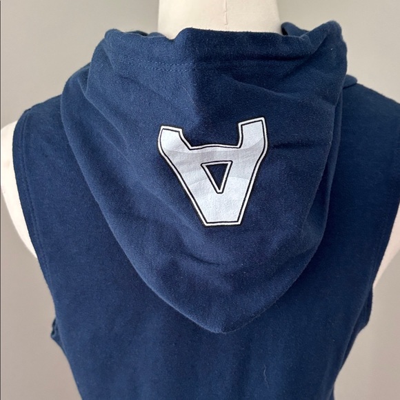 Mighty Fine Captain America Winter Solider Marvel Hooded Sleeveless Dress Size S - Picture 5 of 8